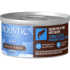 Holistic Holistic Select活力滋 無穀物貓罐頭 海洋魚拼吞拿魚配方 3oz 3oz 正面圖