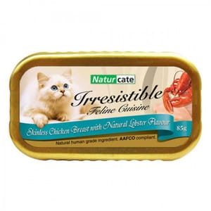 Naturcate Naturcate 貓罐頭 嫩雞肉+龍蝦汁 85g 85g 正面圖