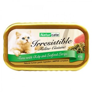 Naturcate Naturcate 貓罐頭 吞拿魚+海藻+海鮮 85g 85g  正面圖