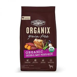 CASTOR CASTOR & POLLUX ORGANIX 全犬 有機無穀物雞肉甜薯配方 Organic Chicken & Sweet Potato Recipe 4lb 4lb  正面圖
