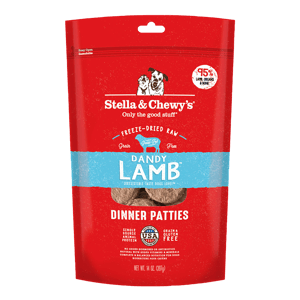 Stella & Chewy's Stella & Chewy's 狗糧 凍乾生肉主糧 羊羊得意 羊肉配方 14oz 14oz 正面圖