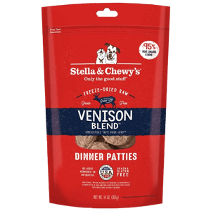 Stella & Chewy's Stella & Chewy's 狗糧 凍乾生肉主糧 小鹿撞羊 鹿肉羊肉配方 5.5oz 5oz 正面圖