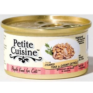 Petite Petite Cuisine 貓罐頭 吞拿魚大蝦 85g 85g  正面圖