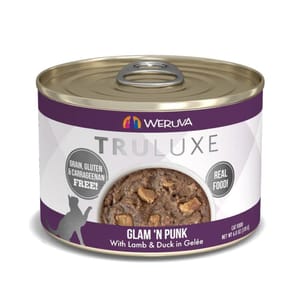WeRuVa WeRuVa 貓罐頭 主食罐 尊貴系列 羊肉、無骨及去皮鴨胸肉吞拿魚 Glam'N Punk 170g 170g  正面圖