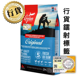 Orijen Orijen 狗糧 渴望狗糧 狗糧 無穀物成犬配方 6kg 原裝香港行貨保證 6kg 正面圖