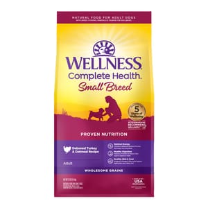 WELLNESS WELLNESS 狗糧 Complete Health 小型成犬 火雞燕麥配方 Small Breed Adult Deboned Turkey 12lb 12lb  正面圖