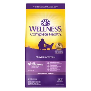 WELLNESS WELLNESS 狗糧 Complete Health GRAINED 老犬護理配方 雞肉燕麥 15lb 15lb 正面圖