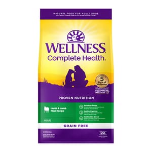 WELLNESS WELLNESS 狗糧 Complete Health 無穀物 GRAIN FREE 羊肉配方 12lb 12lb  正面圖