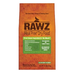RAWZ RAWZ 狗糧 全犬脫水雞肉+火雞肉及雞肉配方 3.5lb 5lb  正面圖