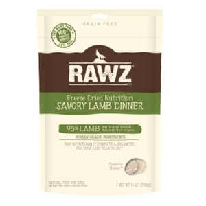 RAWZ RAWZ 全犬凍乾糧 羊肉餐 LAMB DINNER 14oz 14oz  正面圖