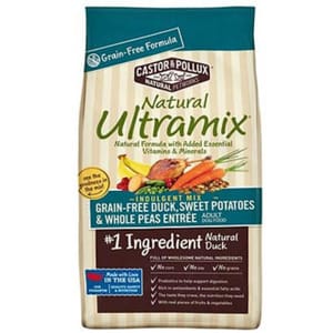 Natural Natural Ultramix® 無穀物成犬糧 鴨肉甜薯配方 5.5lb 5lb  正面圖