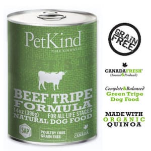 PetKind PetKind That's it! 狗罐頭 牛藜麥配方 Beef Tripe 14oz 14oz 正面圖