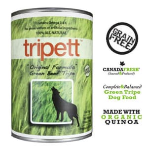 PetKind PetKind Tripett 狗罐頭 原味無穀物牛草胃配方 Original Green Beef Tripe 12.8oz 8oz 正面圖