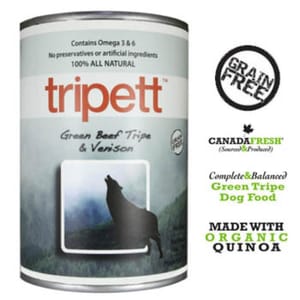 PetKind PetKind Tripett 狗罐頭 無穀物牛草胃鹿肉配方 Beef Tripe & Venison 12oz 12oz  正面圖