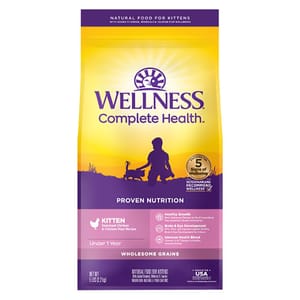 WELLNESS WELLNESS 貓糧 Complete Health 無穀物幼貓配方 2lb 4oz 2lb  正面圖