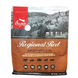 Orijen Orijen 貓糧 渴望貓糧 貓糧 無穀物貓糧 Regional 紅肉味 1.8kg 8kg 正面圖
