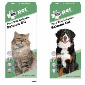 DR.pet DR.pet 純正野生冰島三文魚油 16oz 16oz 貓犬用 正面圖