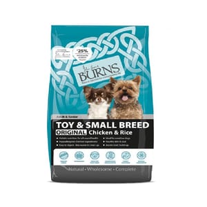 Burns Burns 小型成犬及老犬雞肉糙米配方 Toy & Small Breed Chicken & Rice 2kg 2kg  正面圖