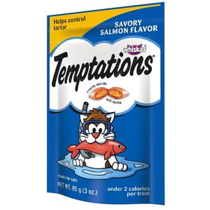 Temptations Temptations 防牙石貓零食 三文魚 85g 85g 正面圖