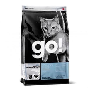 GO! GO! 低敏美毛系列 鱈魚貓糧配方 Pollock Cat Food Recipe 16lb 16lb 正面圖