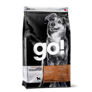 GO! GO! SOLUTIONS 無穀物狗糧 低敏美毛系列 鹿肉系列 6lb 6lb  正面圖