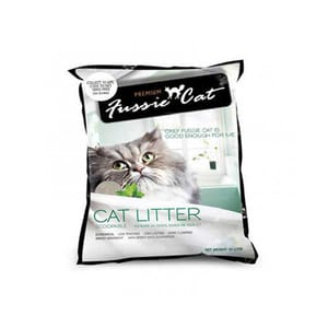 Fussie Fussie Cat高竇貓 礦物貓砂 原味 10L 10L  正面圖