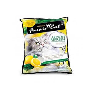 Fussie Fussie Cat高竇貓 礦物貓砂 檸檬味 10L 10L 正面圖