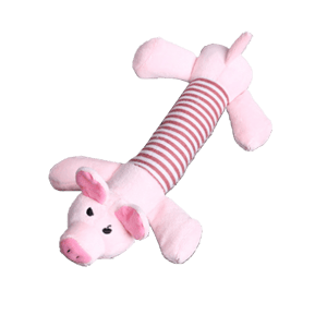 HelloDOG HelloDOG 玩具嚴選 咇咇公仔狗狗磨牙玩具 小豬   正面圖