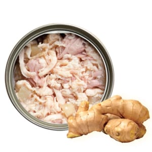 Nurture Nurture Pro Lysine 貓罐頭 肉絲生薑健胃主食罐 80g 80g  背面圖