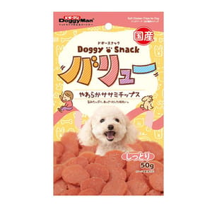 DoggyMan DoggyMan 日本狗零食 柔軟雞肉腸切片 50g 50g 犬用 正面圖