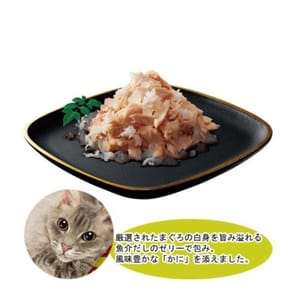日本Petline 日本Petline 懷石料理 貓餐包 金槍魚+海鮮+蟹肉 40g 40g  正面圖