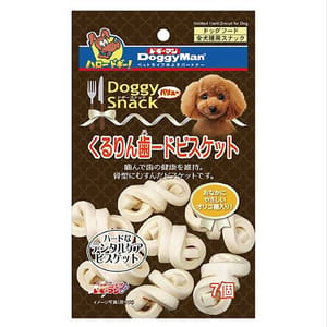 DoggyMan DoggyMan 日本狗零食 營養迴轉餅乾 7個  犬用 正面圖