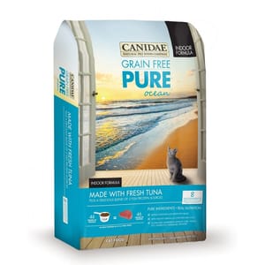 CANIDAE CANIDAE 咖比 PURE Ocean 無穀物吞拿魚室內貓配方 10lb 10lb 正面圖