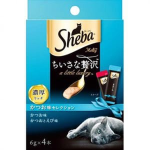 日本Sheba 日本Sheba 豪華滋味能量小食 鰹魚及鮮蝦 4本入 正面圖
