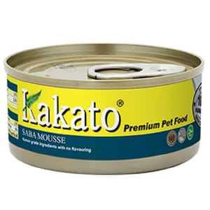 Kakato Kakato 罐頭 貓狗罐頭 鯖花魚慕絲 70g 70g  正面圖