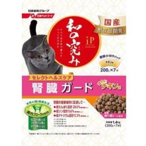 Petline Petline jP Style 和の究 腎臟健康維持貓糧 雞肉味 1.4kg 4kg 正面圖