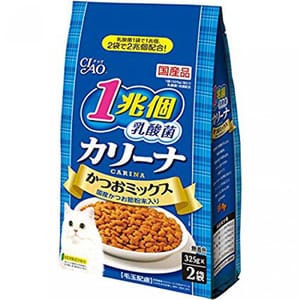 CIAO CIAO 貓糧 日本1兆個乳酸菌 吞拿魚及帶子味 325g 2本入 325g 正面圖