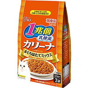 CIAO CIAO 貓糧 日本1兆個乳酸菌 鰹魚味 325g 2本入 325g 正面圖