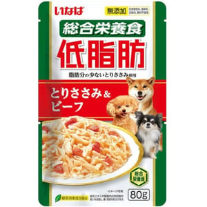CIAO CIAO 狗濕糧 日本狗狗低脂肪袋裝濕糧 雞胸及牛肉 RD-01 80g 80g 正面圖
