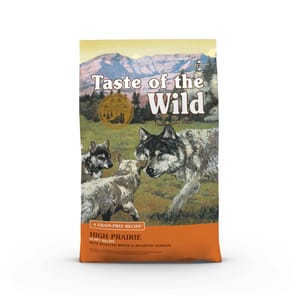 Taste Taste of the Wild 無穀物烤野牛+烤鹿肉幼粒配方  28lb  舊規格 28lb  正面圖
