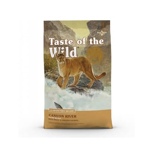 Taste Taste of the Wild 無穀物鱒魚+煙燻三文魚配方 4.4lb/2kg 4lb 正面圖