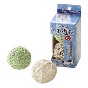 日本CattyMan 日本CattyMan 鈴鐺趣味滾球 逗貓玩具   正面圖