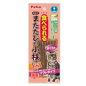 日本Petio 日本Petio 軟身木天蓼棒 貓咪零食 8本入 正面圖