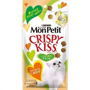 日本MonPetit 日本MonPetit Crispy Kiss 貓零食 貓脆餅 高級雞肉味 30g 30g 正面圖