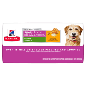 Hills Hills 狗糧 小型高齡犬 7+ 年輕活力 Adult Small & Mini Youthful Vitality 12.5lb 5lb  特寫圖
