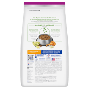 Hills Hills 狗糧 小型高齡犬 7+ 年輕活力 Adult Small & Mini Youthful Vitality 3.5lb 5lb 背面圖
