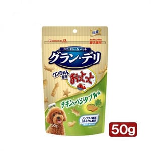 日本Gran 日本Gran Deli 狗仔專用餅乾 雞肉&蔬菜味 50g 50g 正面圖