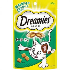 日本Dreamies 日本Dreamies 護齒夾心酥 Mix海鮮口味 60g 60g 正面圖