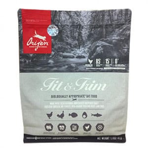 Orijen Orijen 貓糧 渴望貓糧 貓糧 無穀物貓糧 Fit & Trim 健美 1.8kg 8kg 正面圖