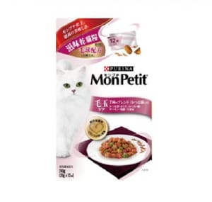 MonPetit MonPetit 滋味乾貓糧 毛球配方 240g 240g 正面圖